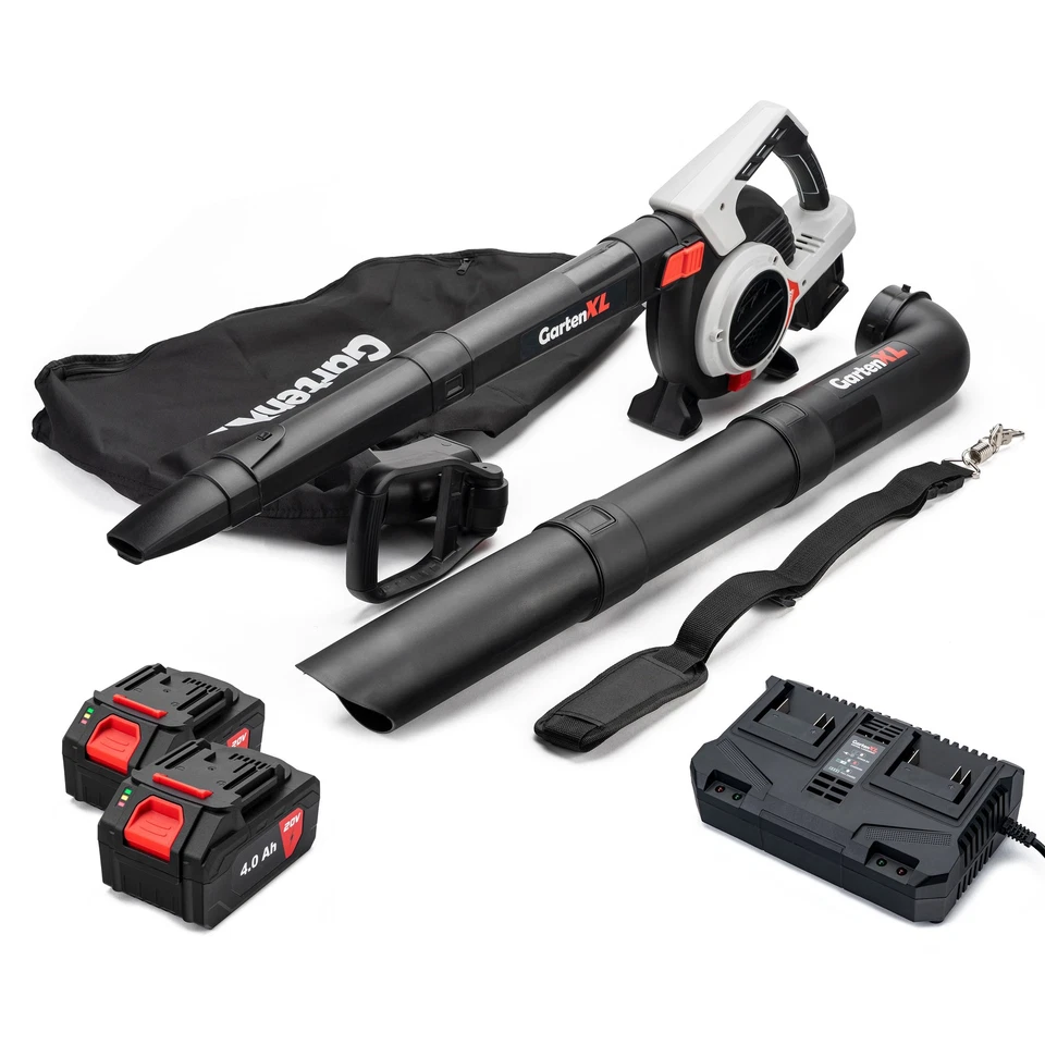 GartenXL SF8A512 3in1 Akku Laubbläser und Laubsauger mit Akku und Ladegerät - Bild 1 von 4