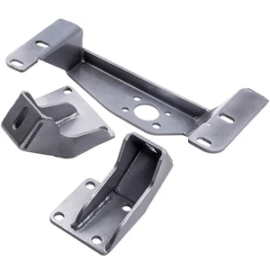 Engine Swap Motor Mount Bracket Set for Nissan 240SX with 1JZ 2JZ Swap 1989-1998 - Picture 1 of 12