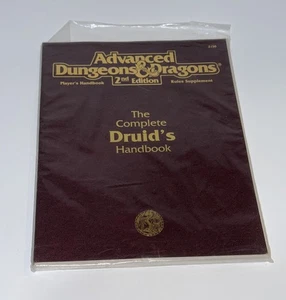 VTG Advanced Dungeons & Dragons Complete Druid's Handbook Paperback 2nd Edition - Bild 1 von 7