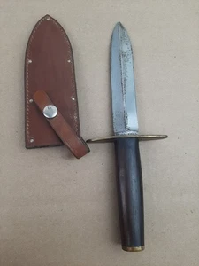 WW2 FIGHTING KNIFE MADE BY DICKSON KNIVES CUSTOM RARE - Picture 1 of 9