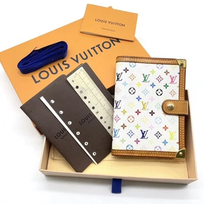 Auténtico Louis Vuitton Monograma Multicolor Agenda PM CON Caja NS111530 Foto 1 de 4