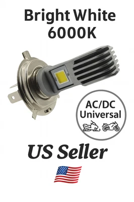 🌟Pro Series Hi/Lo Beam LED AC/DC Light Bulb for GasGas ES 700 2023 ⬆️Visibility - Image 1 of 4