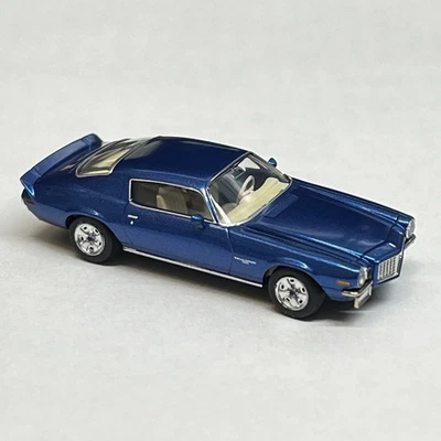 Brekina 1/87 HO Chevrolet Camaro 1967 Blue 19920 - Image 1 of 4