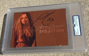SABRINA CARPENTER SIGNED PSA/DNA Auto Slabbed Evolution Card - Picture 1 of 4