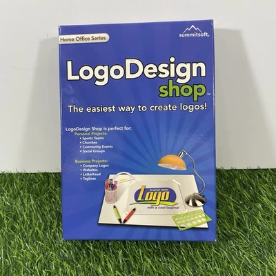 LOGO DESIGN SHOP SOFTWARE WINDOWS 2000, XP, and VISTA - Image 1 of 4