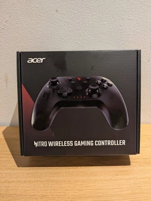 Acer Nitro Wireless Gaming Controller Black - New - Sealed In Box Free Postage - Image 1 of 4
