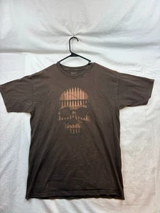 Camiseta táctica 5.11 para hombre talla L con logotipo de calavera de bala marrón - Imagen 1 de 13