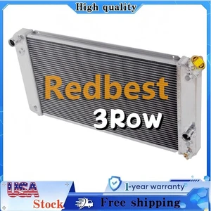 Radiador de 3 filas para 94-05 Chevy Blazer S10 GMC Sonoma Jimmy Isuzu Oldsmobile 4,3 L - Imagen 1 de 11