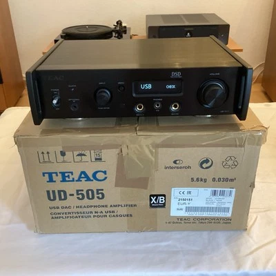 Teac UD-505-X Nero - Amplificatore per cuffie USB DAC - Immagine 1 di 4