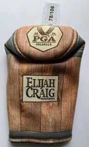 2024 PGA Driver Headcover Valhalla Golf Leder Whiskey Barrel #78/106 LE - Bild 1 von 15