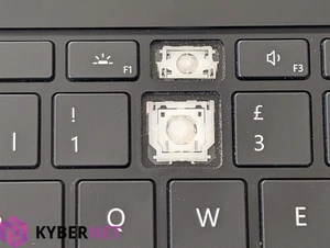 Microsoft Surface Laptop 4 UK Backlit Keyboard Single Keys w/ Hinges & Rubbers - Picture 1 of 7