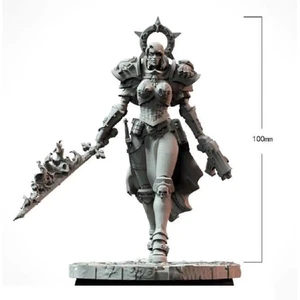 Kit Modelo Impresión 3D 1/18 100mm Hermosa Niña Reina Bárbara Sin Pintar - Imagen 1 de 1