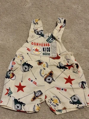 Pantalón corto vintage Converse burbuja harapiento 3-6 meses Foto 1 de 4