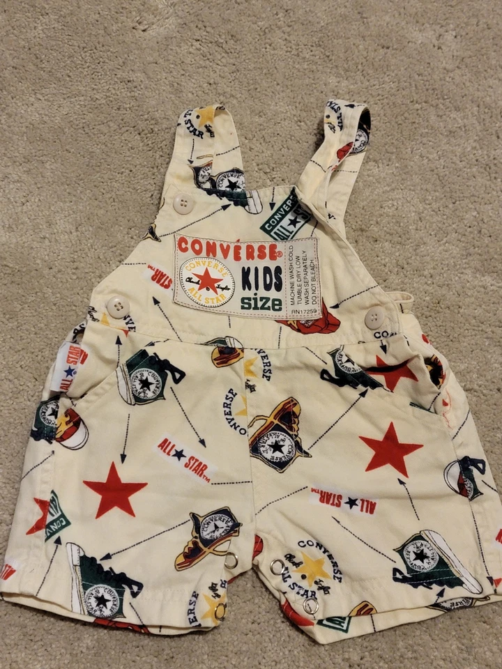 复古匡威泡泡短裤 3-6 个月 — 第 1/4 张图片