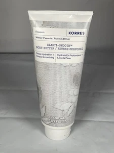 Korres Elasti‑Smooth Winter Paeonia Body Butter Shea 400 mL 13.53 oz - Picture 1 of 3