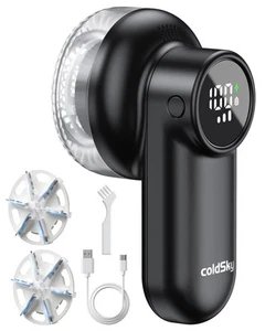coldSky Rechargeable Fabric Shaver, Lint Shaver with Digital Display, Sweater... - Picture 1 of 7