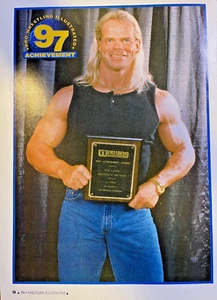 Magazine Illustration Pro Wrestler Lex Luger 1997 - Imagen 1 de 1