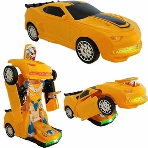 Car Deform Robot with Light & Sound Transformer Concept Childrens {uk } - Picture 1 of 3