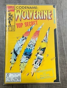 CÓMIC WOLVERINE TOP SECRET MARVEL COMICS 50 ENERO 1991 30 ANIVERSARIO  - Imagen 1 de 1