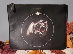 Bolso clutch Givenchy Monkey Brothers - 11,5 X 9" - Imagen 1 de 5