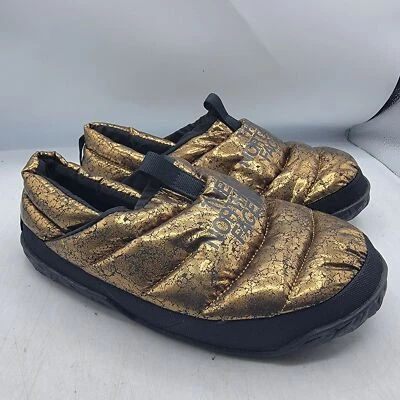 Zapatillas The North Face Nuptse Mule para mujer 8 metálicas bronce dorado plumón de ganso Foto 1 de 4