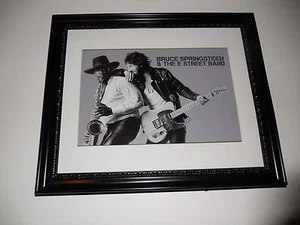 Large Framed Bruce Springsteen Born to Run Clarence Clemons Poster 24" by 20" - Picture 1 of 1