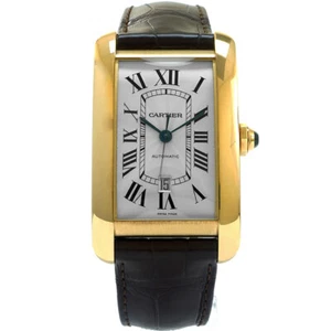 Reloj Cartier Tank Americaine XL 32X52mm W2609756 oro amarillo de 18 quilates para hombre - Imagen 1 de 1