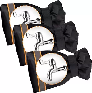 Calze Copri Rubinetto Esterno 5,9" L x 7,7" H per Protezione Gelo Invernale 3 Pezzi - Foto 1 di 5