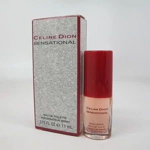 Sensational by Celine Dion 11 ml/ 0.375 oz Eau de Toilette Travel Spray NIB - Picture 1 of 1