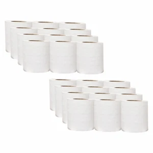 288 x Soft Tissue Wipes 2ply Toilet Paper Rolls Bulk Buy Storage For Dispenser - Picture 1 of 9