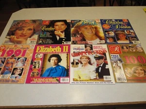 Royalty Lot of 8 + Queen Elizabeth, Diana, Sarah, Caroline ~ 9612 - Picture 1 of 6