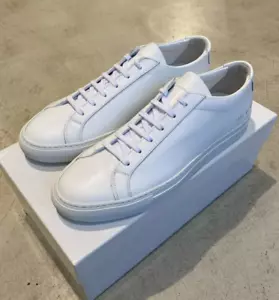 Common Projects Achilles White Low Leather Size EU 40 - Picture 1 of 4