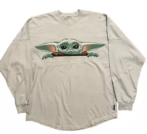 Maglia Disney Spirit Star Wars Mandalorian Grogu S maglietta manica lunga bambino Yoda - Foto 1 di 4