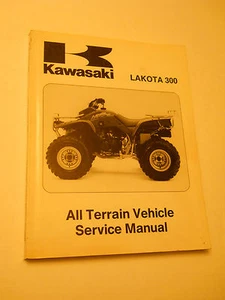 KAWASAKI LAKOTA 300 ATV SERVICE SHOP REPAIR MANUAL 1995 - Bild 1 von 5