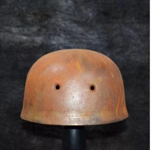 Vintage Second World War WW2 Military Helmet German Memorabilia Relic - Picture 1 of 4