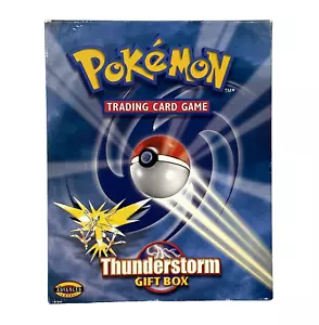 Pokémon TCG Thunderstorm Gift Box Wizards of The Coast WOTC 1999 Box Lid Only - Picture 1 of 5