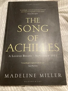 The Song of Achilles by Madeline Miller - VERY RARE UK ADVANCED READERS COPY - Picture 1 of 5