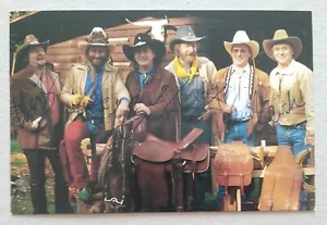 0222 Truck Stop música tarjeta de autógrafo impresión firmada - Imagen 1 de 2