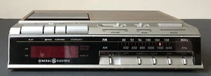 GE General Electric Alarm Clock AM FM Radio Model 7-4954A Works Perfect - Picture 1 of 6