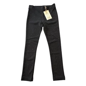 JOYFOLIE MIA JOY Black Glitter Leggings Girls 5 5T NEW Naiya Legging NWT Girl - Picture 1 of 8