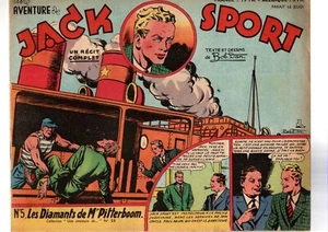 ARTIMA. Une aventure de...JACK SPORT 5. Les diamants de Pitterboom. BOB DAN 1949 - Picture 1 of 1