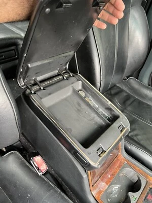1997-2001 BMW E38 Euro leather armrest Storage 728iL 750 740iL 740 740i 750iL🔥 - Image 1 of 4