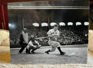 Lou Gehrig's "Mighty Swing" Baseball Tabletop Standee 8 X10 - Picture 1 of 2