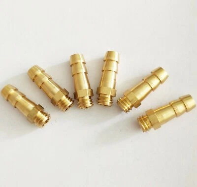 Nuevas boquillas/salidas de agua roscadas de latón de 19 mm de longitud M6 de 5 piezas para barco de radiocontrol Foto 1 de 4