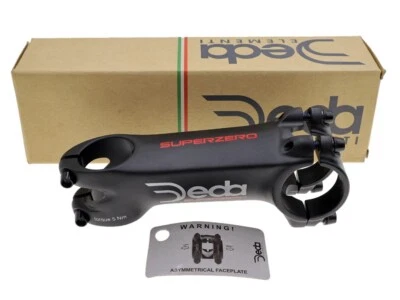 Deda Elementi SUPERZERO 1/8" Road Bike Stem 82d 31.7mm 100mm - Image 1 of 4