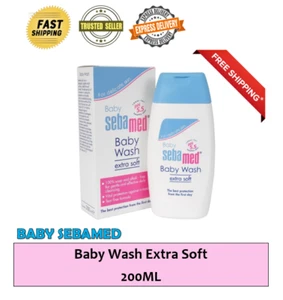 Baby SEBAMED Baby Wash Extra Soft 200ML For Delicate Baby Skin FAST SHIPPING - Picture 1 of 5