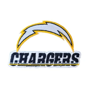 LOS ANGELES CHARGERS FOOTBALL LOGO SMALL IRON ON TEAM SPORTS PATCH 2 X 3 - Picture 1 of 3
