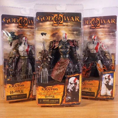 Neca God of War Kratos Golden Fleece Armor Medusa Head 7" Game Action Figure Toy - Image 1 of 4