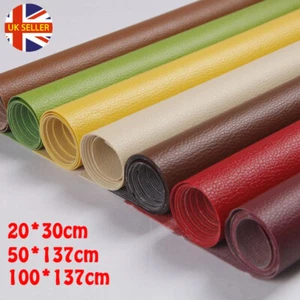 Kit de parches autoadhesivos de cuero PU reparación sofá o asiento cuero impermeable - Imagen 1 de 43