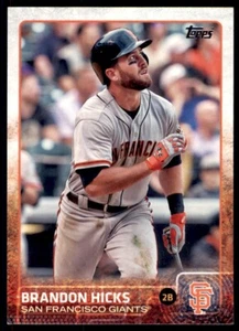 2015 Topps Brandon Hicks San Francisco Giants #273 2100 - Picture 1 of 2